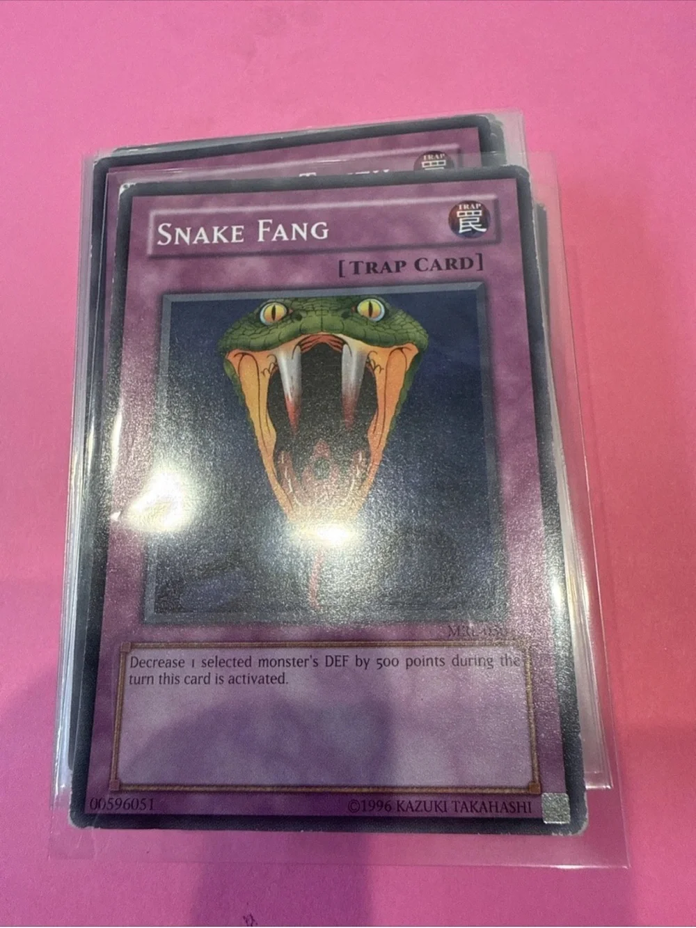 lot of 35 yu-gi-oh vtg 1996 tcg includes grand tiki elder, snake fang, etc